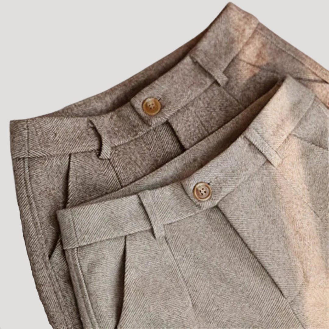 Men's slim fit tailored ankle pants, modern spring fashion for versatile smart casual style.