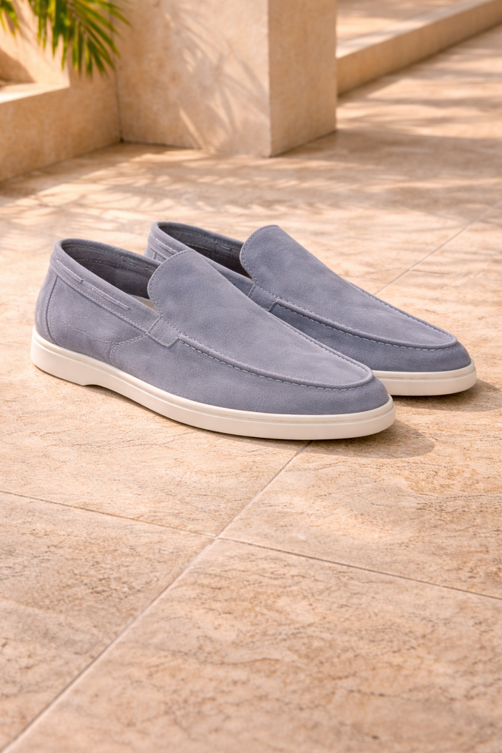Men's versatile slip-on loafers. Smart casual comfort shoes for everyday wear with a classic minimalist design.