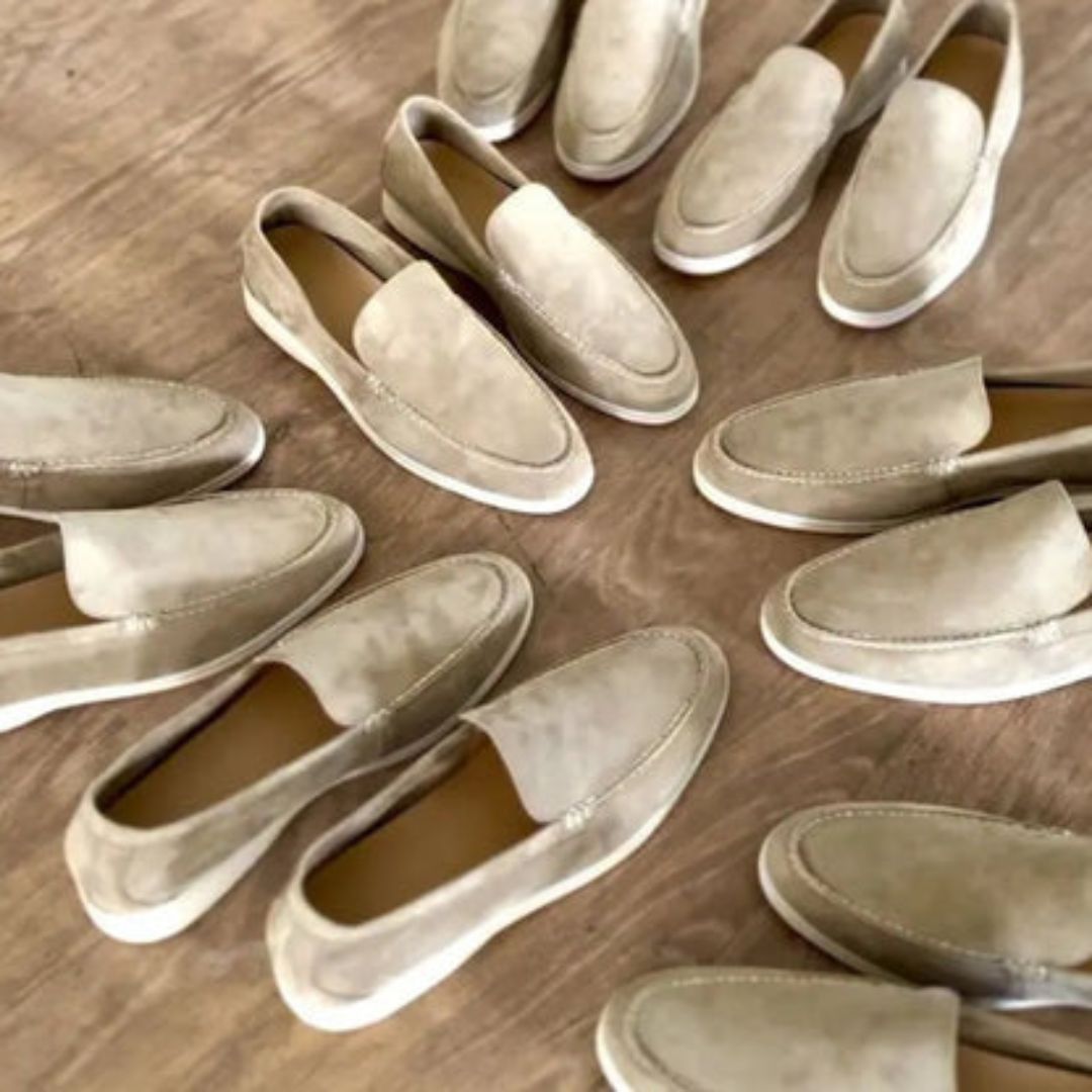 Easy wear men's slip-on loafers. Memory foam provides all-day comfort for versatile casual footwear.