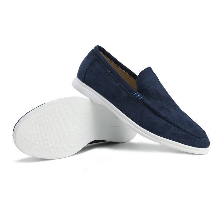Plush memory foam men's slip-on loafers. Superb comfort & casual style. Perfect for everyday wear.
