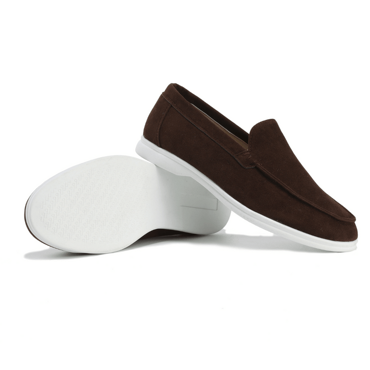 Lightweight men's slip-on loafers for spring/summer. Memory foam comfort for casual & smart casual.