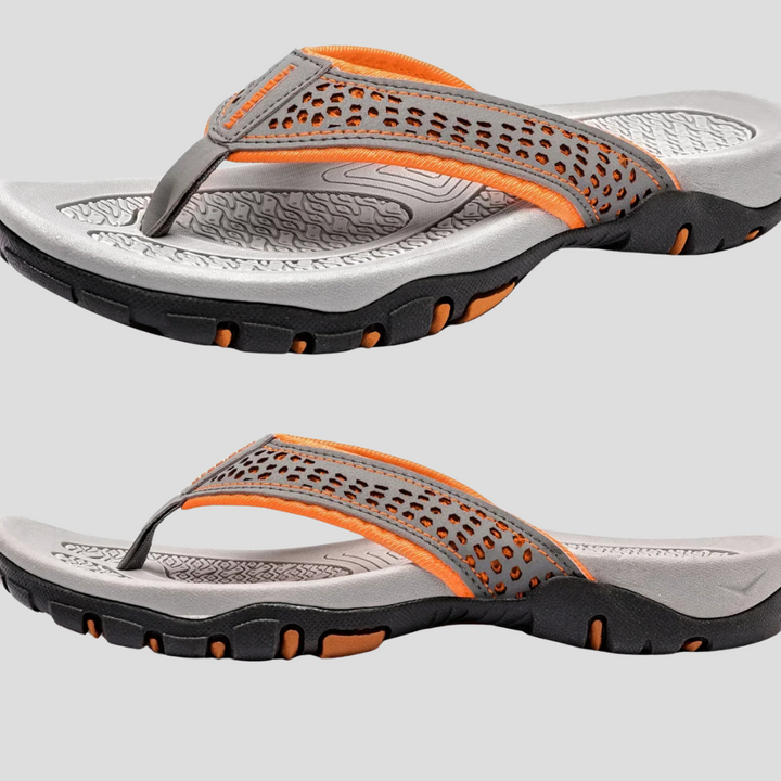 Men's beach footwear: slip-on, quick dry aqua shoes with a reliable non-slip grip.