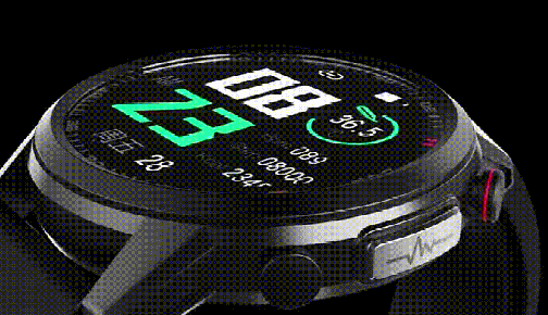 Elegant men's smart device, a robust health tracker & fitness monitor for modern men.