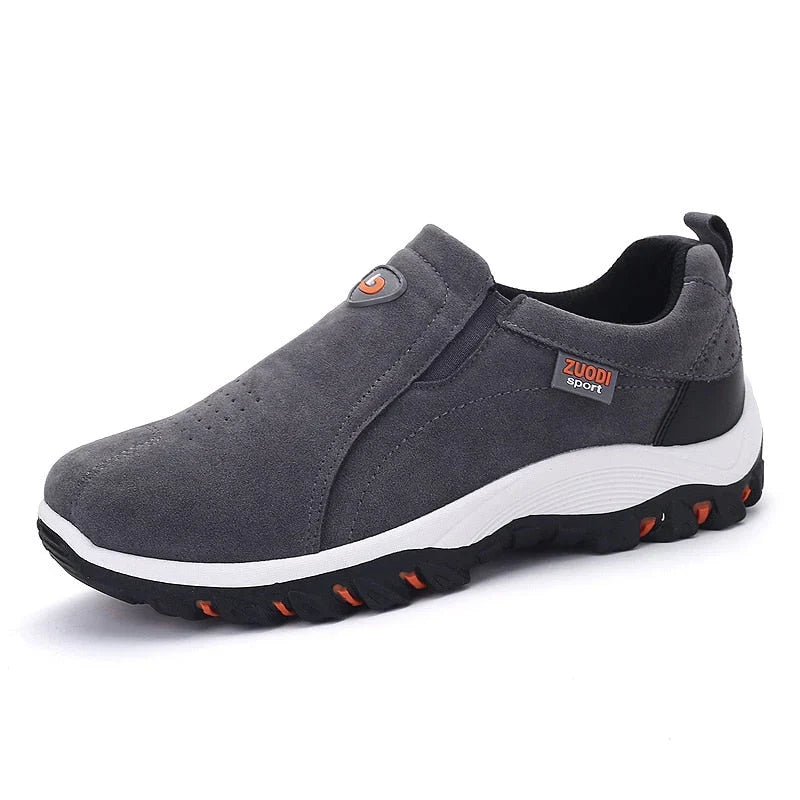 Modern men's slip-on sneakers, combining sporty design with ultimate everyday comfort.