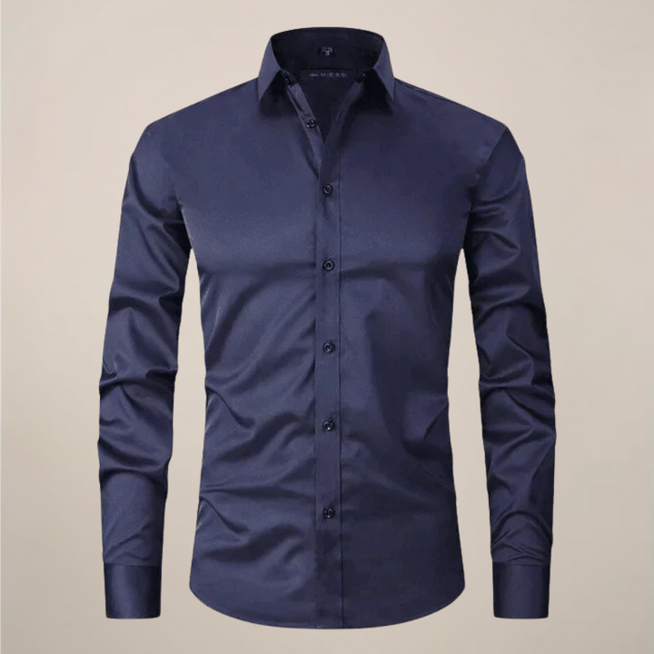 Sophisticated men's spring tailored shirt, offering comfort and style for daily wear.