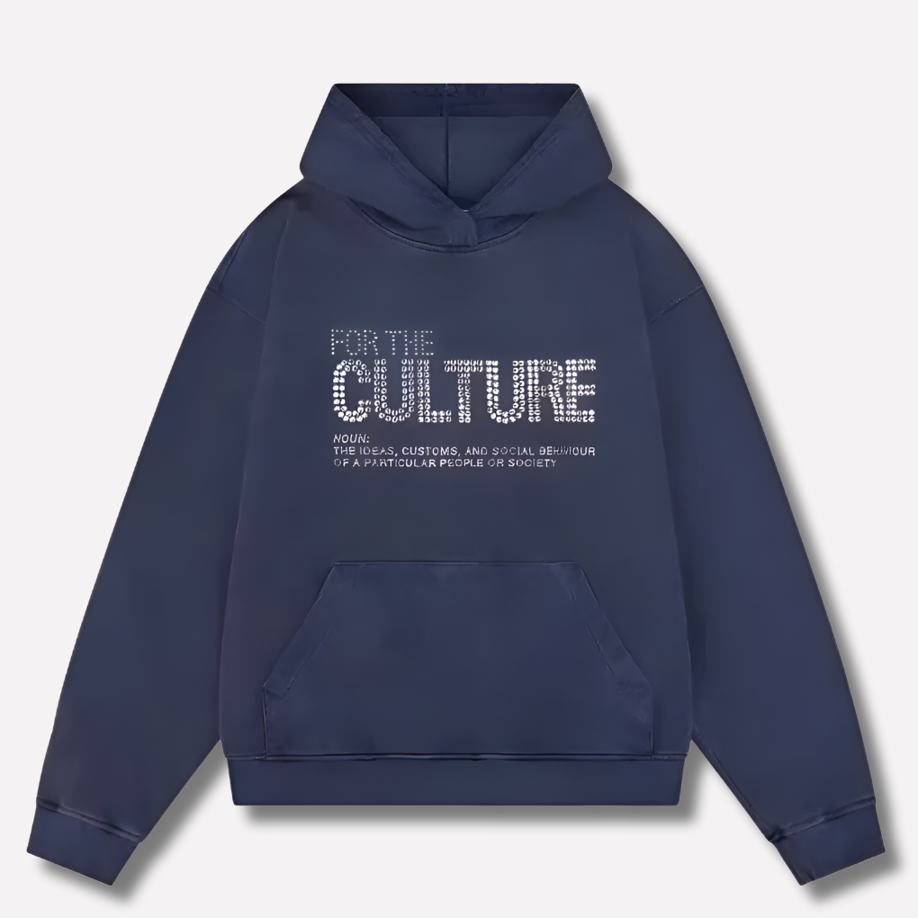 Men's statement graphic hoodie with drawstring hood & kangaroo pocket. Perfect for urban street style & casual comfort.