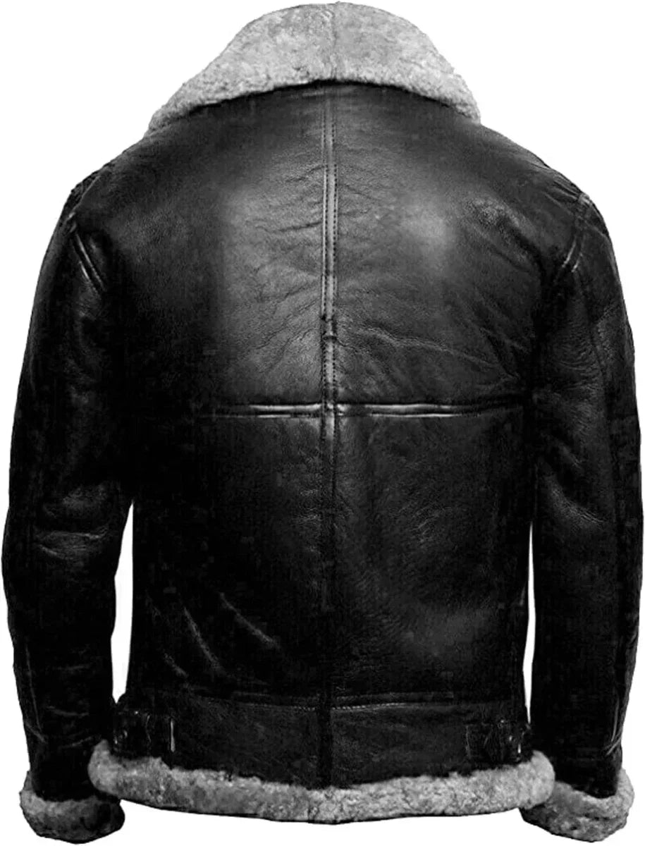 Versatile men's structured zip-up jacket. High collar outerwear for a casual, warm fall & winter look.