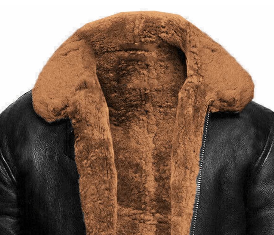 Durable men's structured high collar jacket. Zip-up design, great for stylish fall & winter casual outerwear.