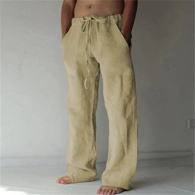Relaxed baggy pants for men, offering modern style and versatile casual wear.