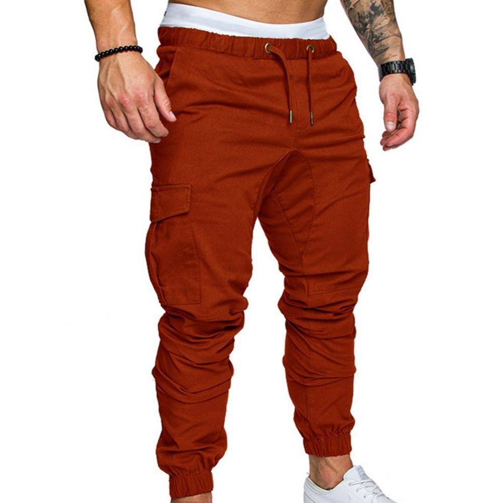 Men's stylish cargo pants for everyday wear, featuring multiple pockets & durable fabric.
