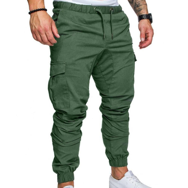 New men's stylish cargo pants, combining modern fashion with functional utility for everyday wear.