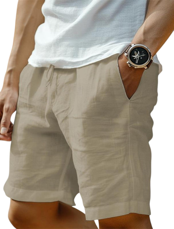 Casual men's summer drawstring shorts offering superior comfort and modern style for any warm day.