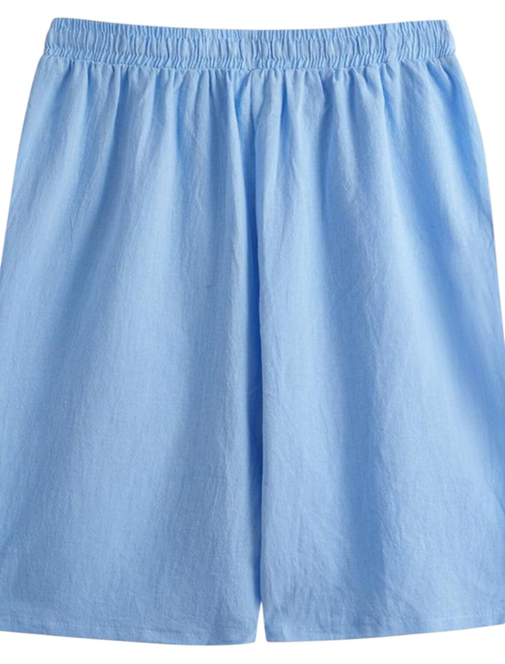 Men's everyday comfort shorts with drawstring, stylish and perfect for summer's casual or athletic needs.
