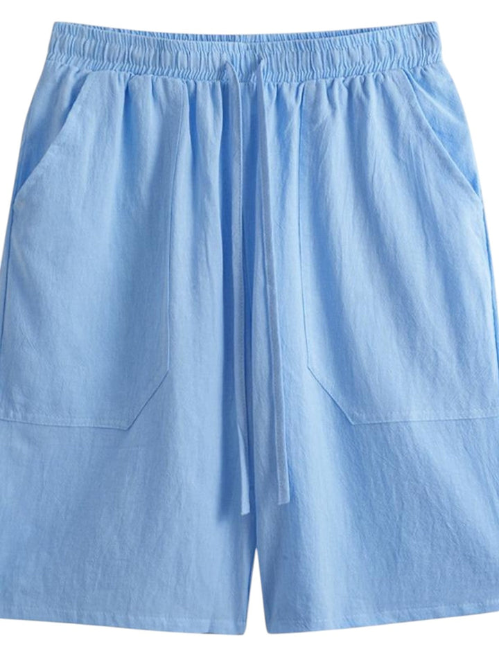 Breathable men's summer shorts, combining style & comfort. Ideal casual or athletic wear for warm weather.