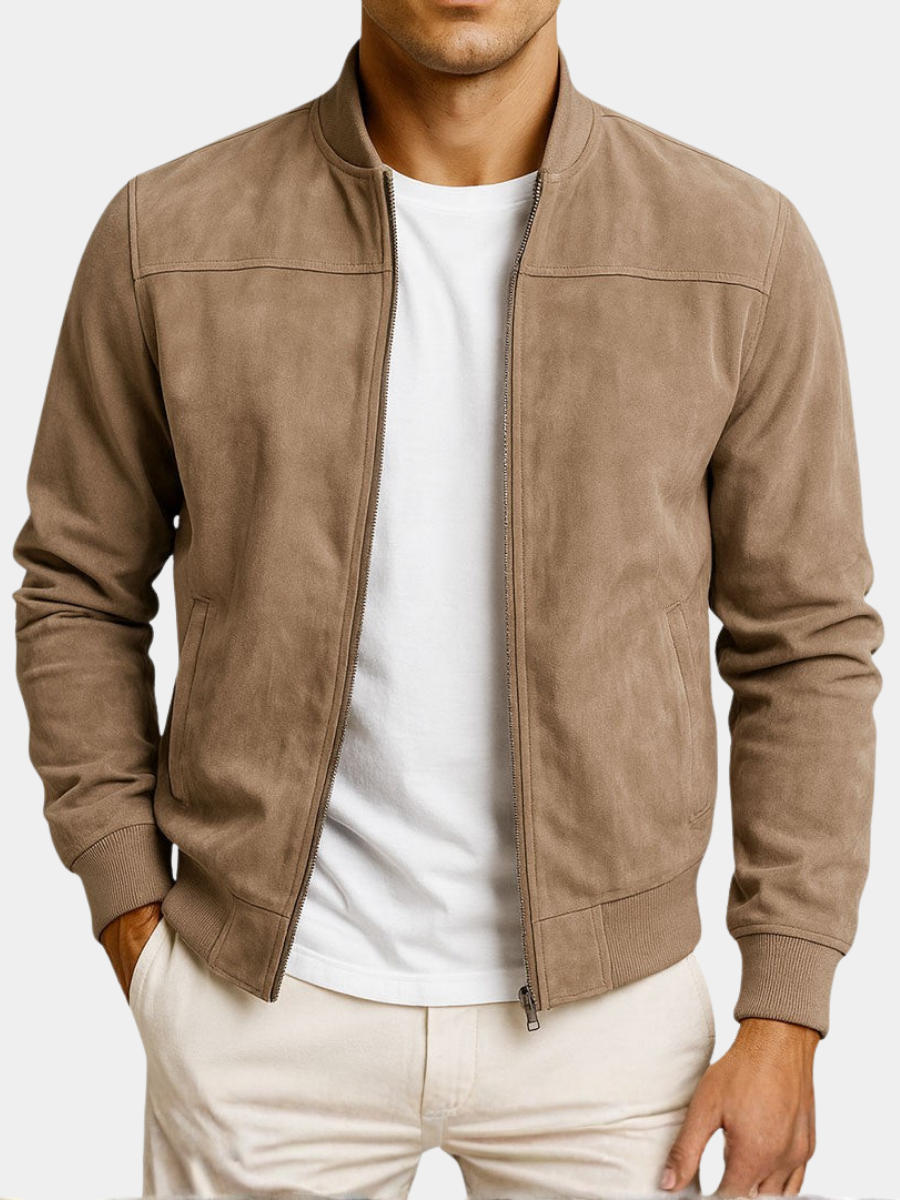 Men's stylish lightweight summer jacket with modern fit, perfect for smart casual spring wear.