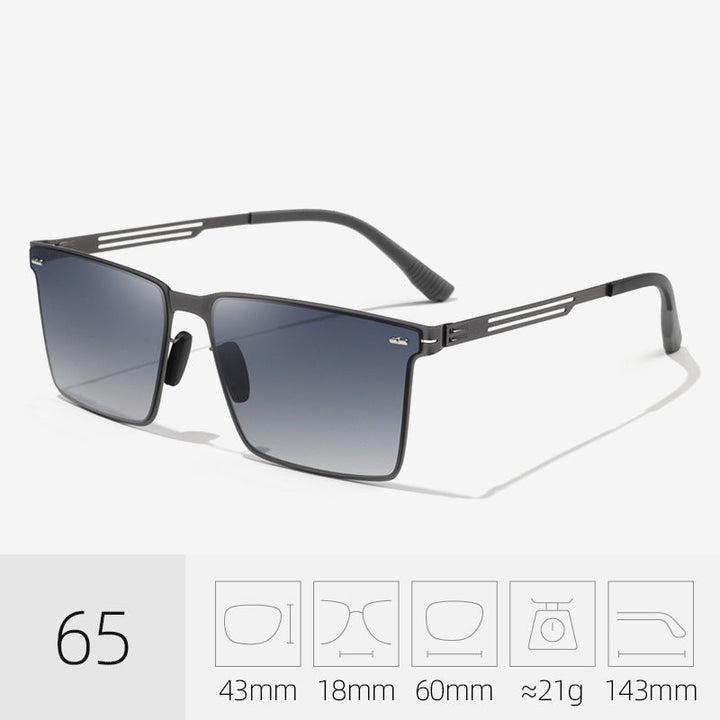 Fashion-forward men's oversized sunglasses with full UV protection. Ideal for travel essentials & outdoor style.