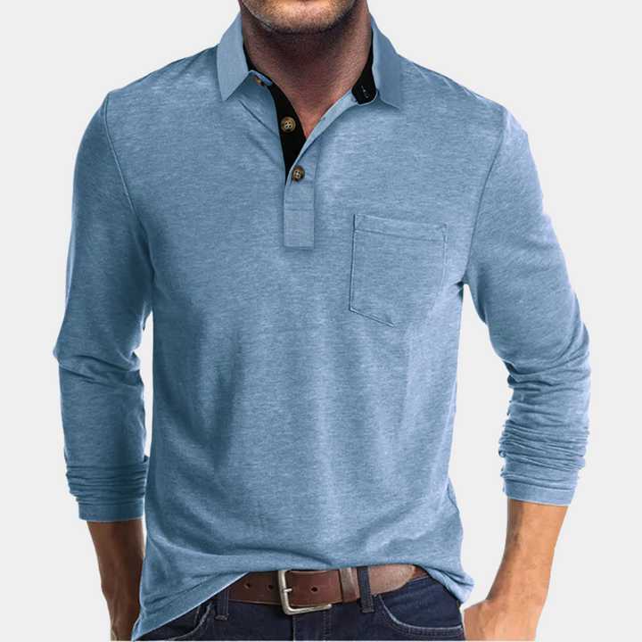 Men's stylish polo shirt, perfect short-sleeve casual wear with a tailored fit for everyday fashion.