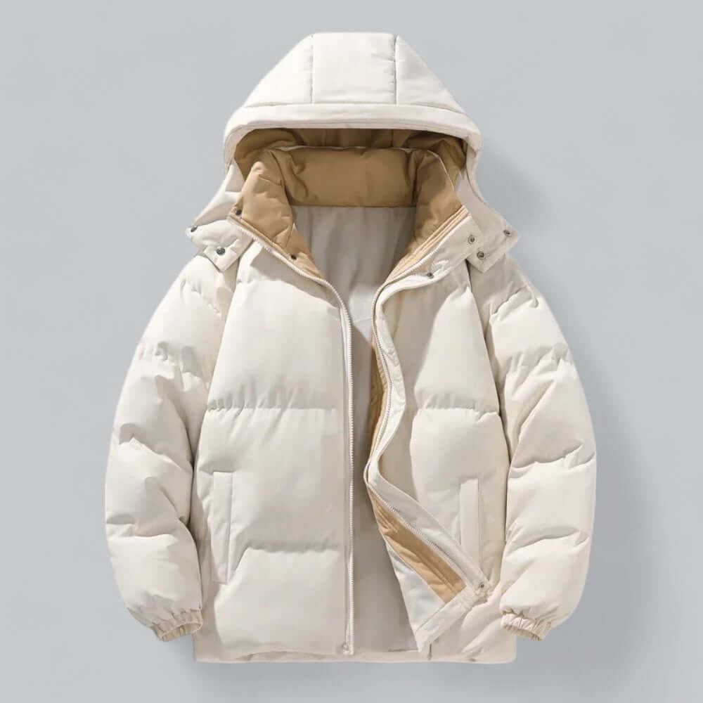 Cozy men's winter parka jacket for ultimate warmth & style. Essential durable outerwear for cold weather fashion.