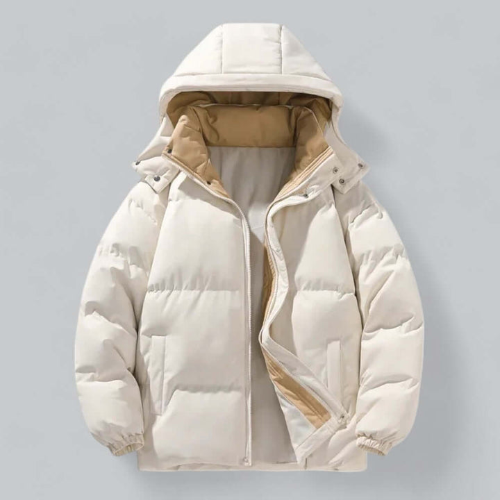 Cozy men's winter parka jacket for ultimate warmth & style. Essential durable outerwear for cold weather fashion.