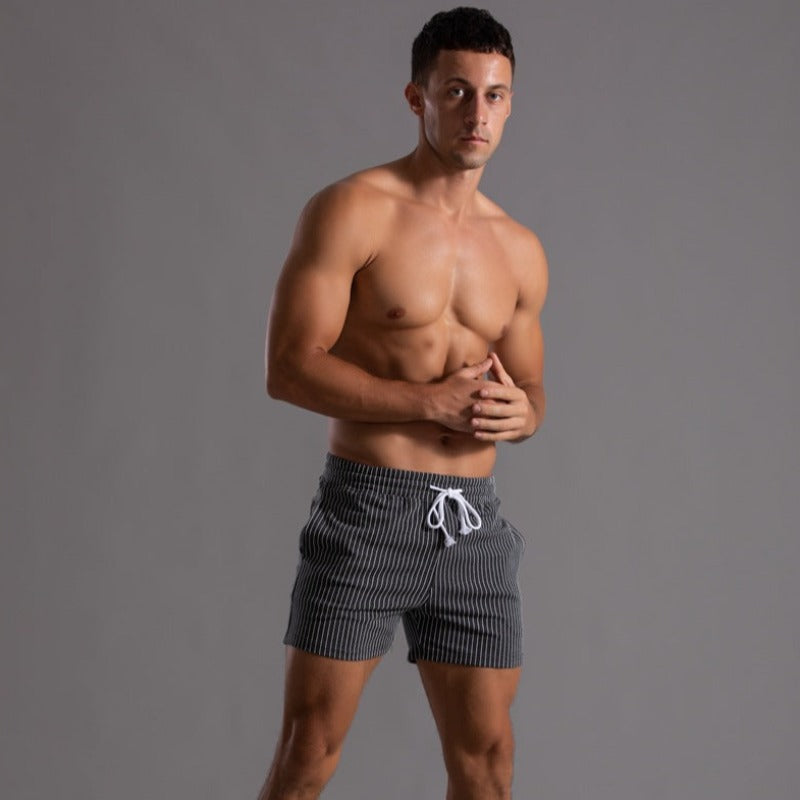 Men's super stretch fitness shorts for gym workouts & ultimate flexibility.