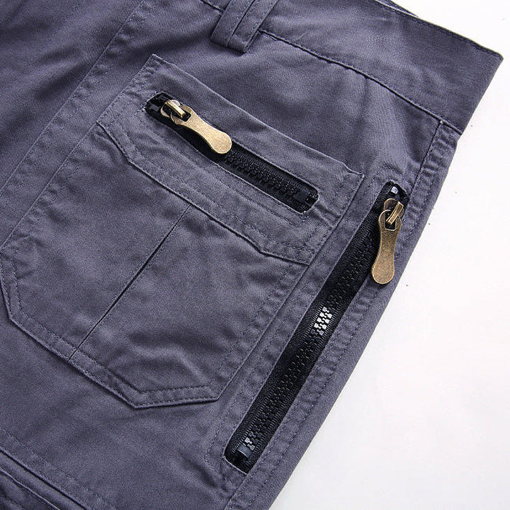Modern men's cargo shorts, tactical style. Perfect for hiking, camping, and active outdoor lifestyles.