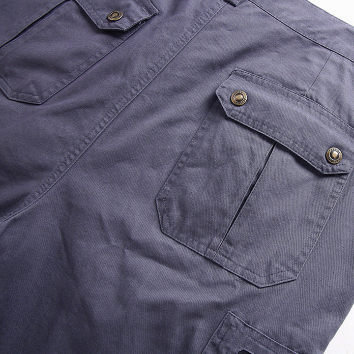 Versatile men's tactical cargo shorts. Great for hiking, outdoor adventures, or comfortable casual wear.