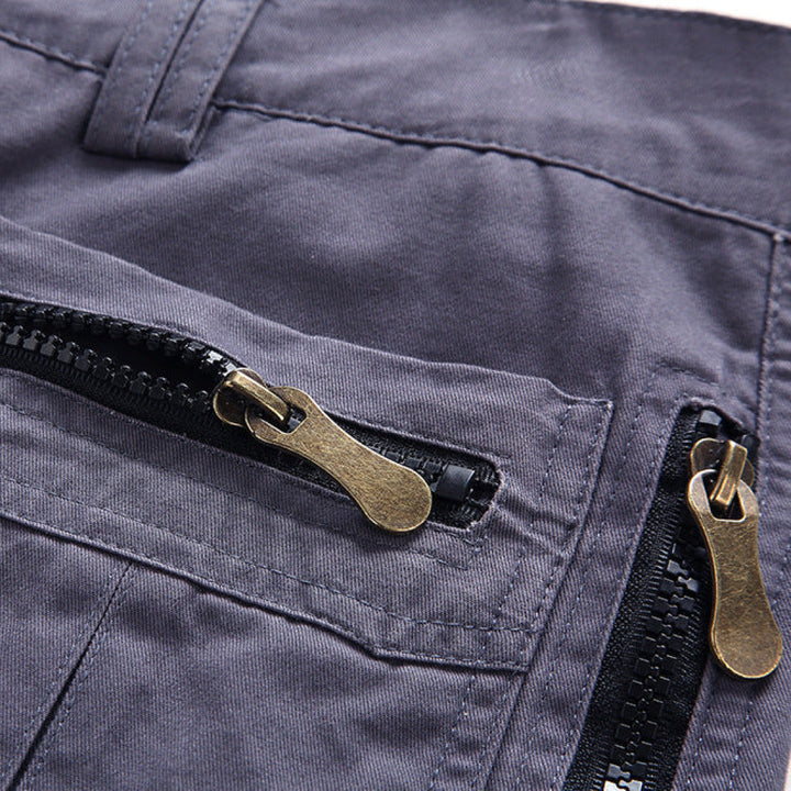 Men's adventure gear cargo shorts. Durable and comfortable for all outdoor activities and casual outings.