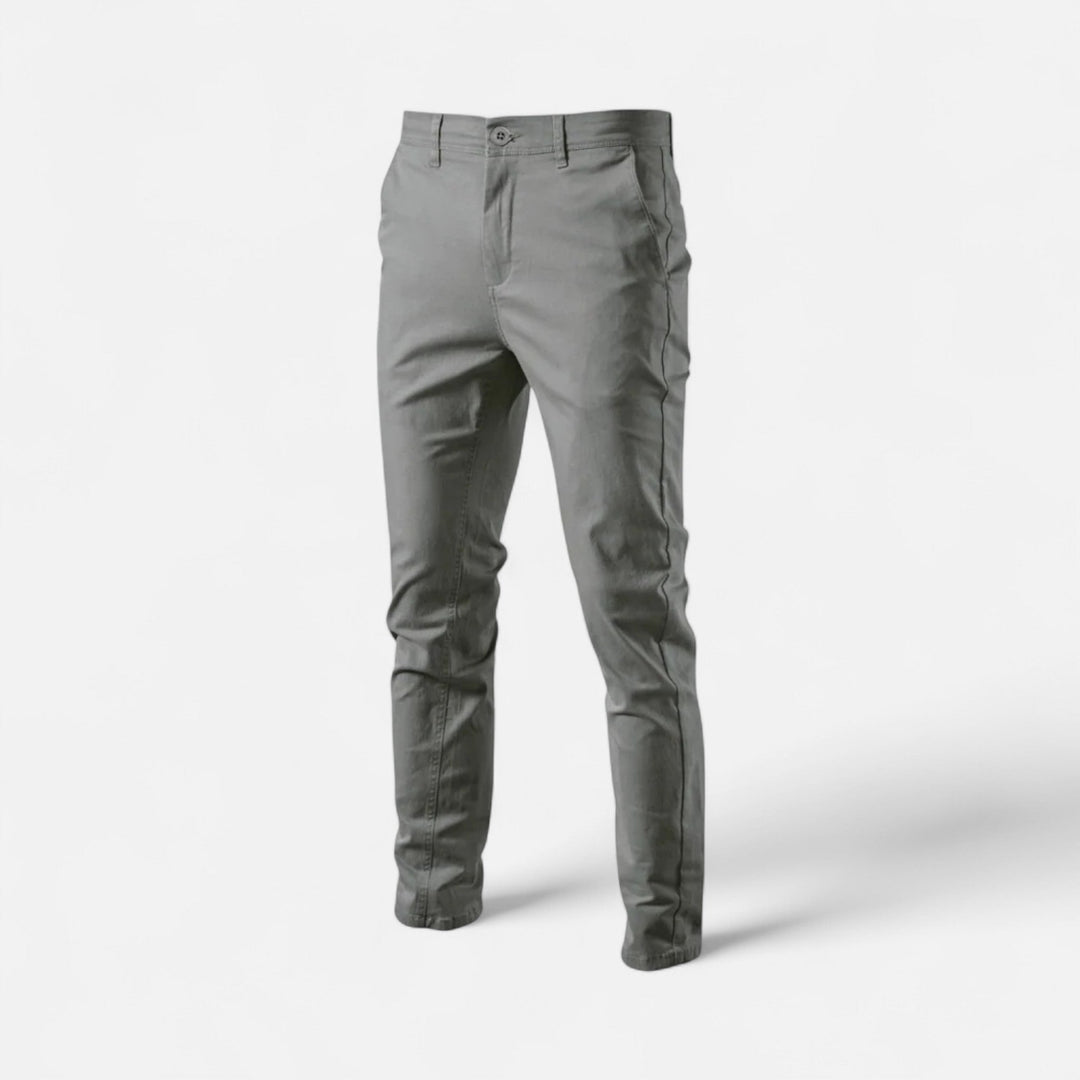 Premium men's smart casual trousers, tailored for elegance and everyday comfort.