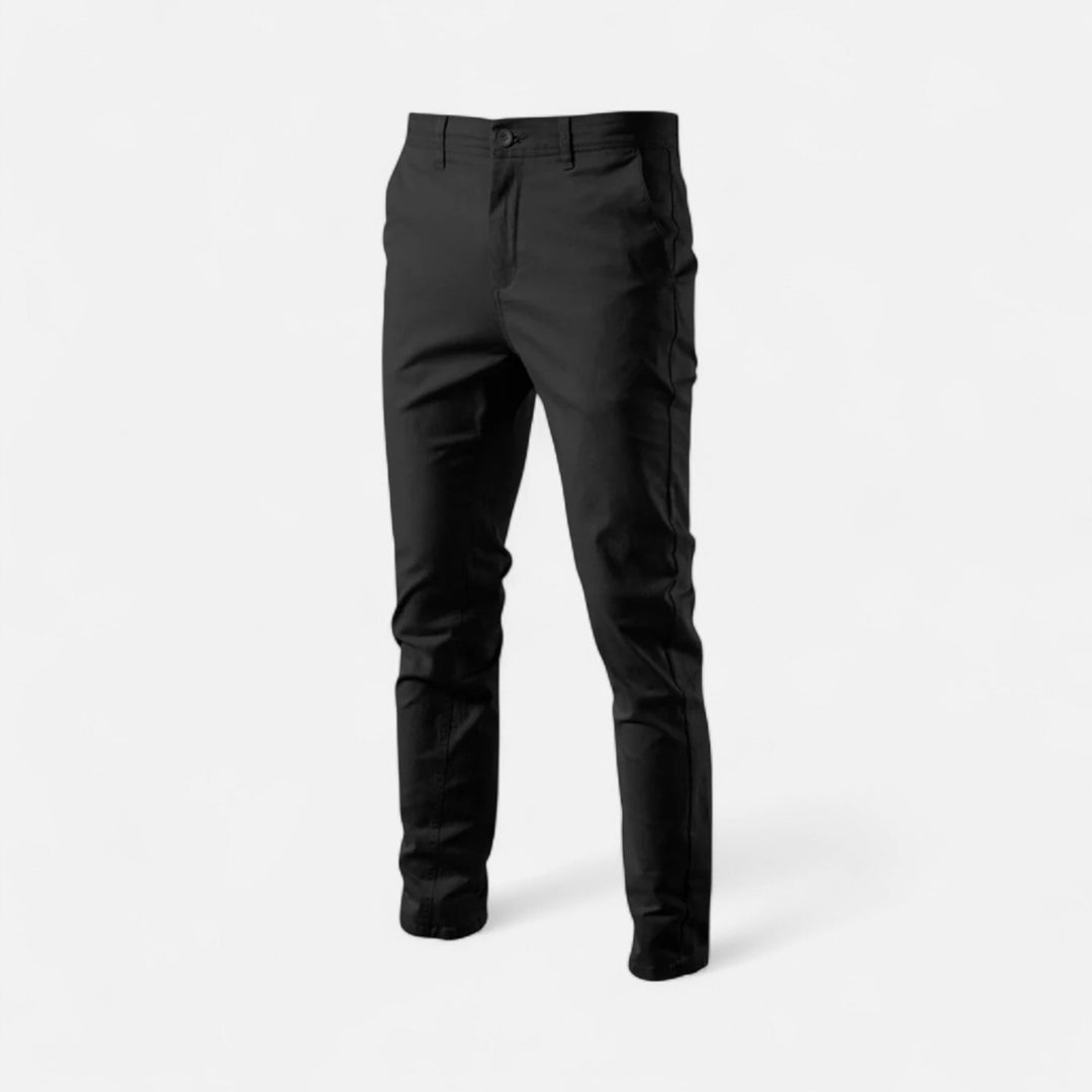 Stylish men's chinos, perfect blend of smart casual and tailored comfort.
