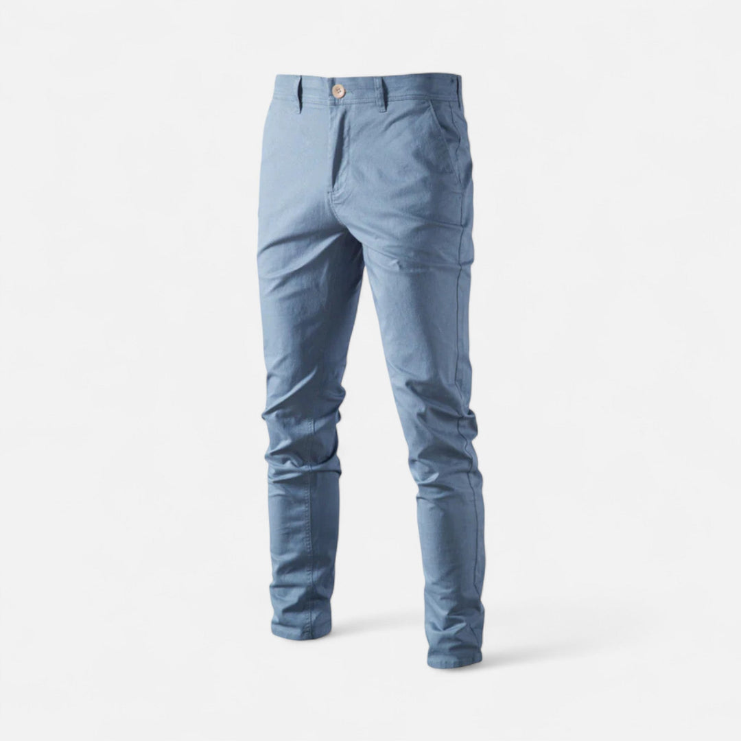 Men's elegant smart casual chinos, a versatile addition to any wardrobe.