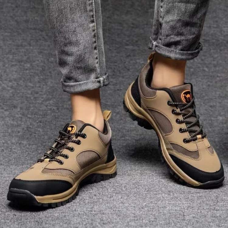 Comfortable men's TrailEase walking shoes, perfect for everyday errands and light outdoor activities.