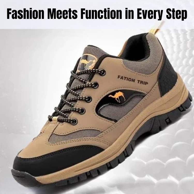 Versatile TrailEase men's shoes: cushioned comfort, durable grip for walking & travel.