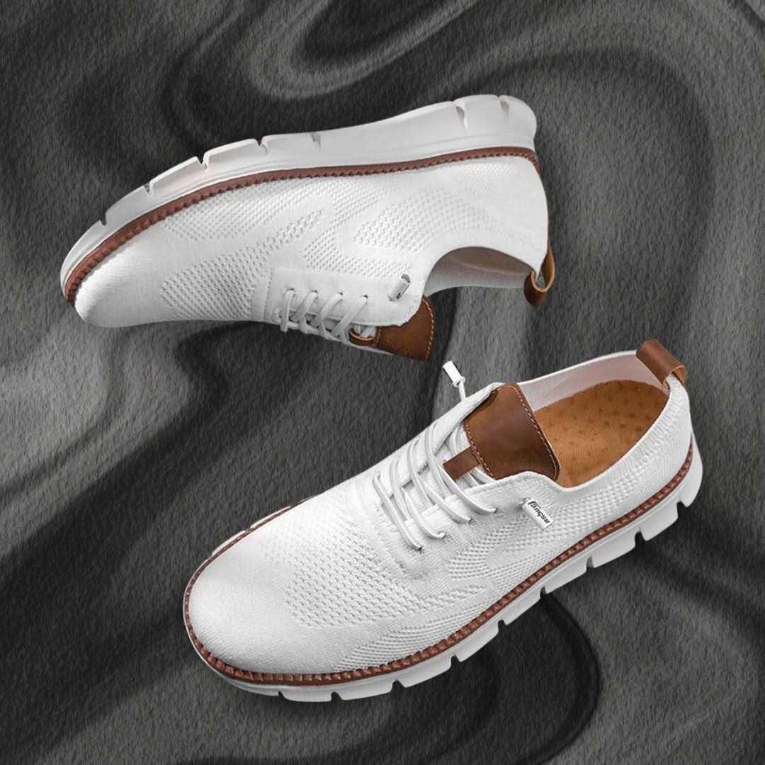 Lightweight men's walking shoes for daily use, offering superior comfort and foot health.