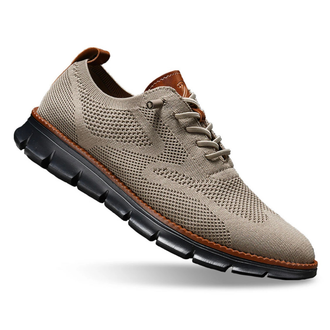Casual men's walking shoes for daily wear, stable sole, promoting foot health and comfort.