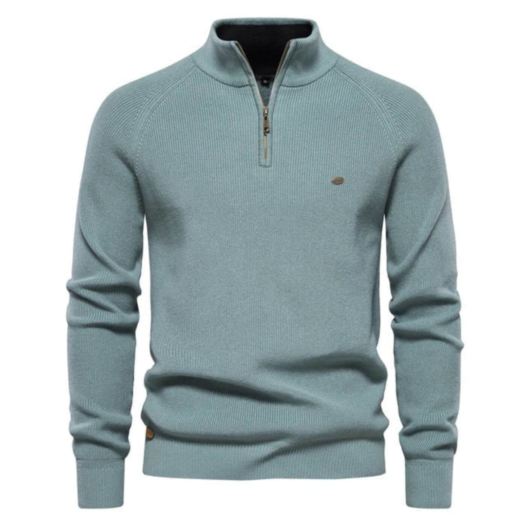 Men's ultra-soft crewneck sweater, comfortable for everyday casual wear & versatile winter fashion.