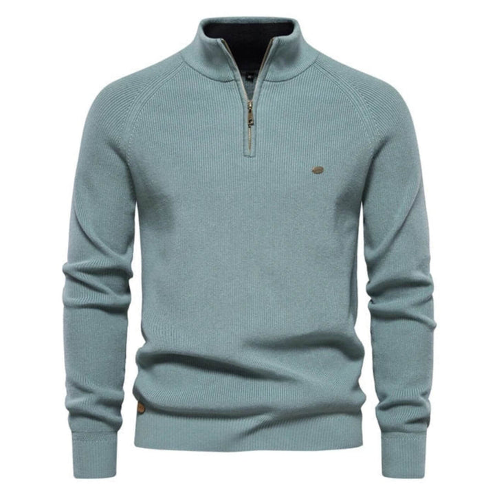 Men's ultra-soft crewneck sweater, comfortable for everyday casual wear & versatile winter fashion.