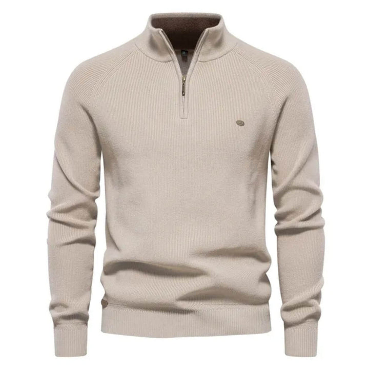 Everyday men's crewneck sweater, ultra-soft fabric, comfortable for winter fashion & casual style.