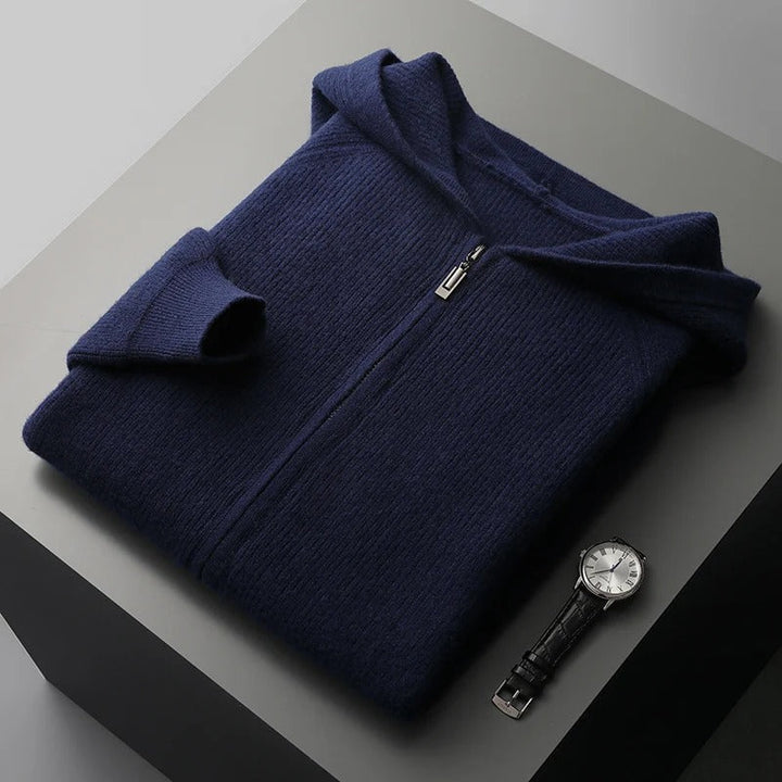 Classic men's fashion ultra-soft hoodie, offering comfortable long-sleeve warmth and everyday appeal.
