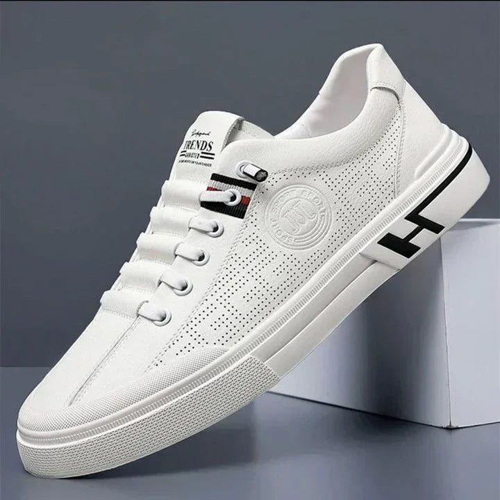 New men's urban style casual sneakers, sleek design for stylish daily comfort footwear.