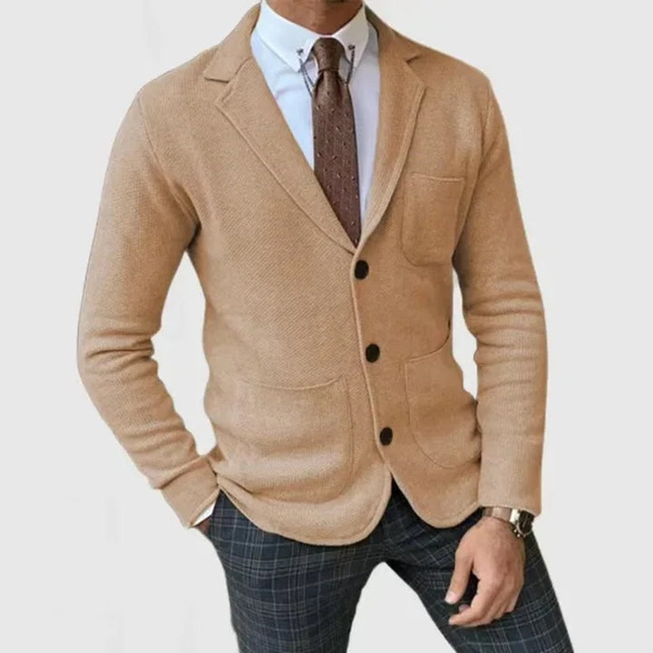 Men's versatile blazer jacket in smart casual style, perfect for business or everyday wear.