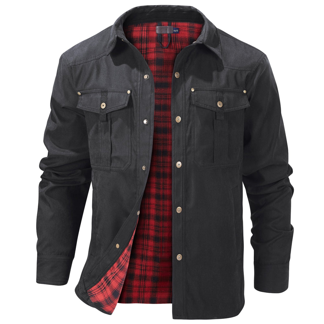 Men's versatile insulated jacket, perfect for all-season comfort & cold weather outerwear.