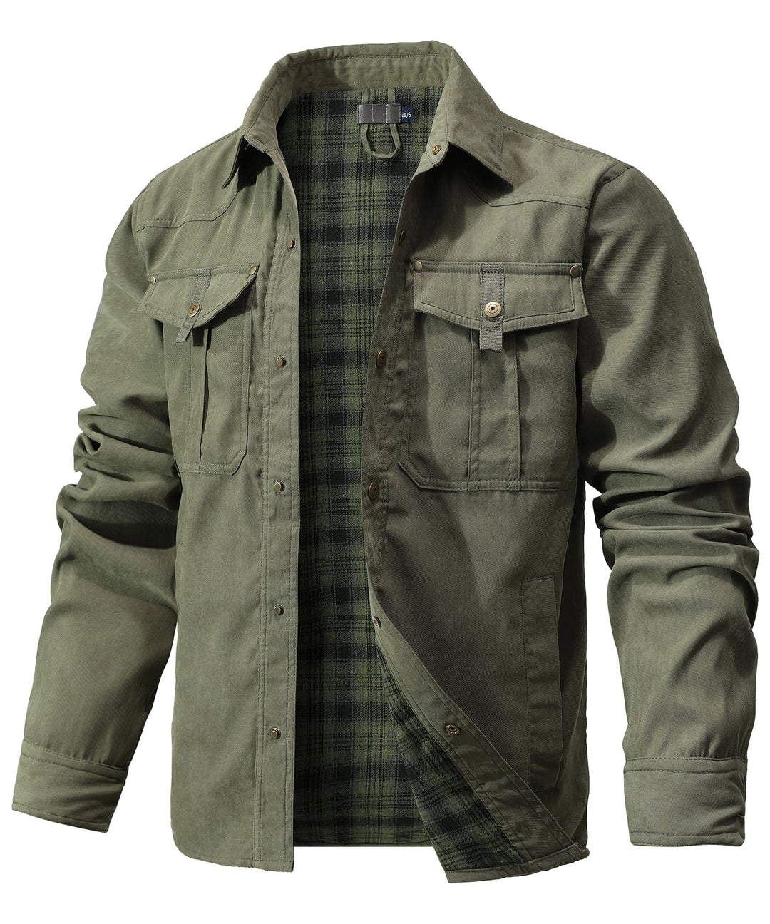 Functional men's insulated jacket, perfect for cold weather & everyday versatility.
