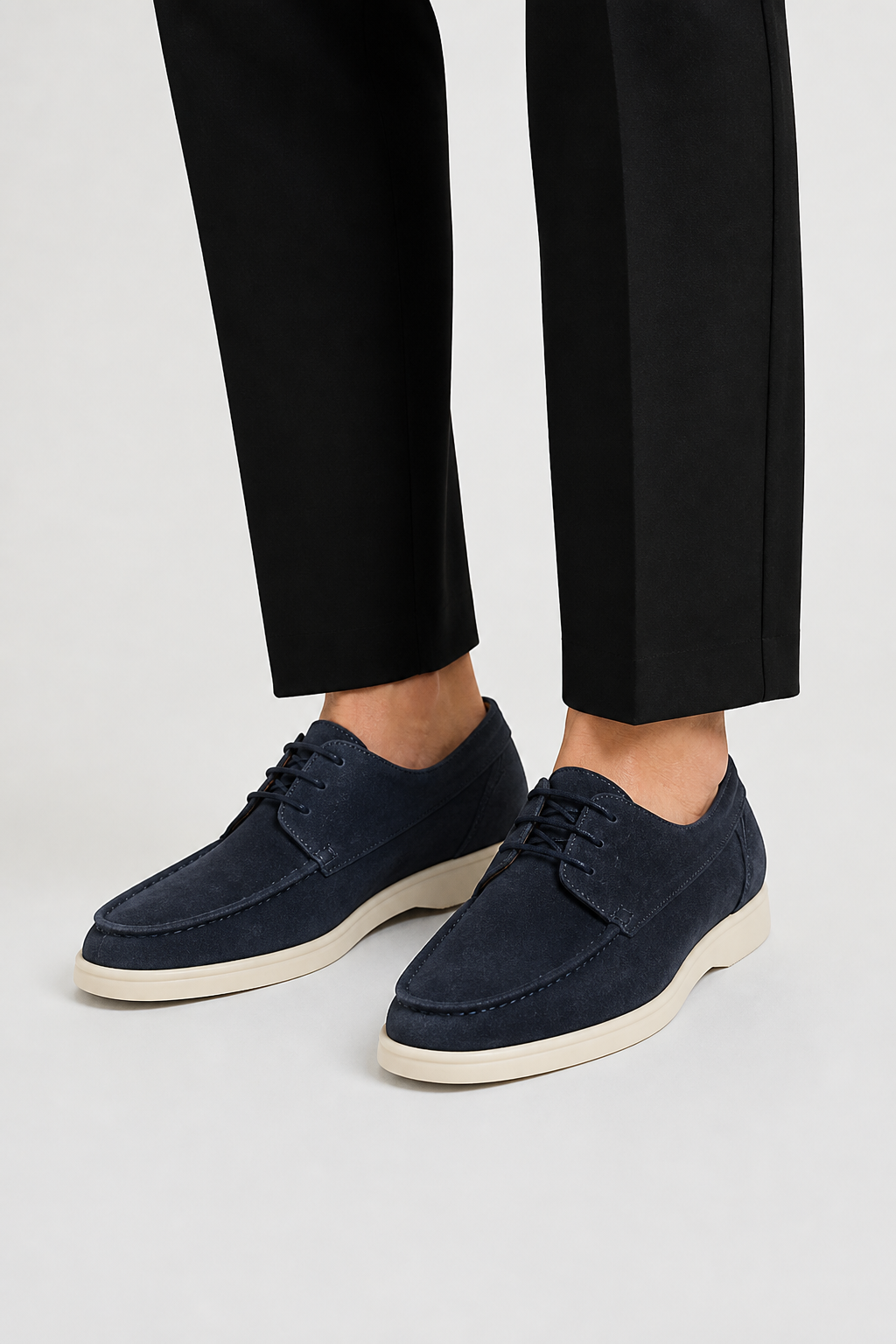 Men's versatile lace loafers for smart casual & business. Comfortable everyday footwear.