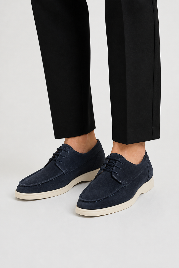 Men's versatile lace loafers for smart casual & business. Comfortable everyday footwear.