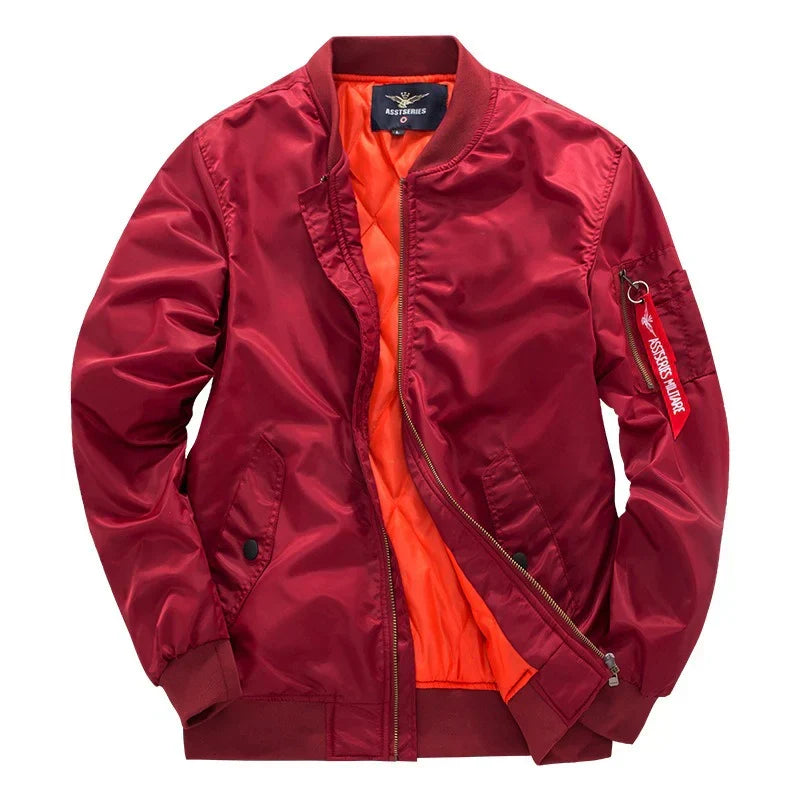 Windproof, water-repellent men's outdoor jacket. Durable, versatile design for all-season protection & everyday use.