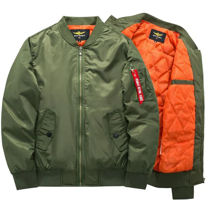 All-season men's casual outdoor jacket with adjustable hood. Lightweight, weather-resistant for versatile everyday wear.