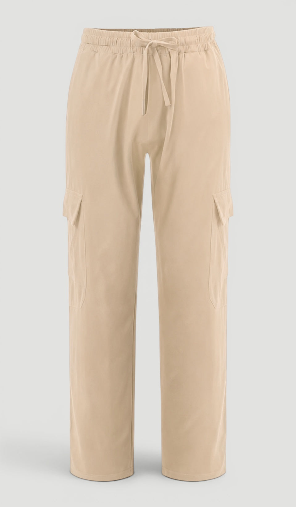 Green Victor Men's relaxed straight leg pants. Breathable & multi-pocket, great for spring/summer casual comfort.