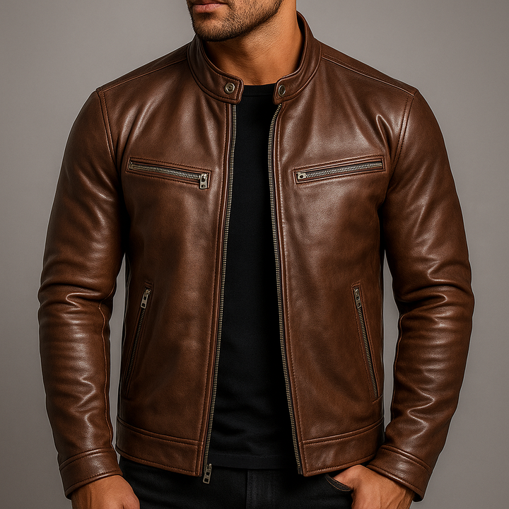 Versatile men's vintage jacket, ideal for casual fashion & everyday style. Comfortable menswear outerwear.