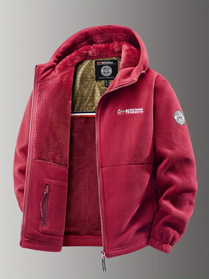 Water-resistant & insulated men's winter coat, designed for ultimate warmth and durability in cold conditions.