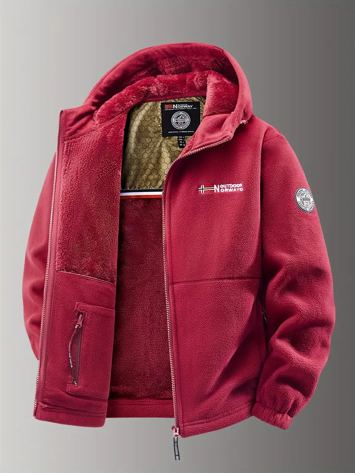 Water-resistant & insulated men's winter coat, designed for ultimate warmth and durability in cold conditions.